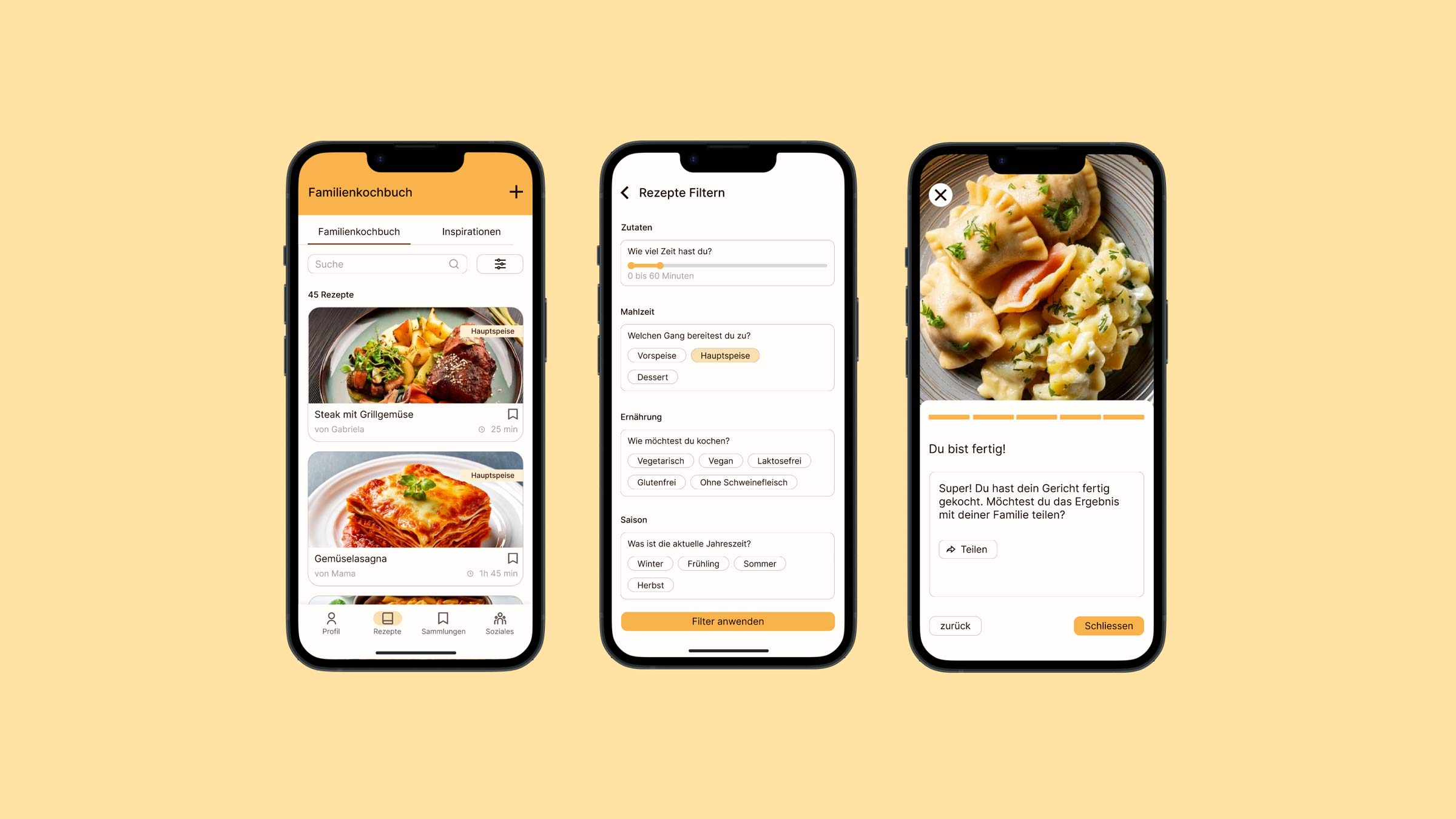 Familienkochbuch App
