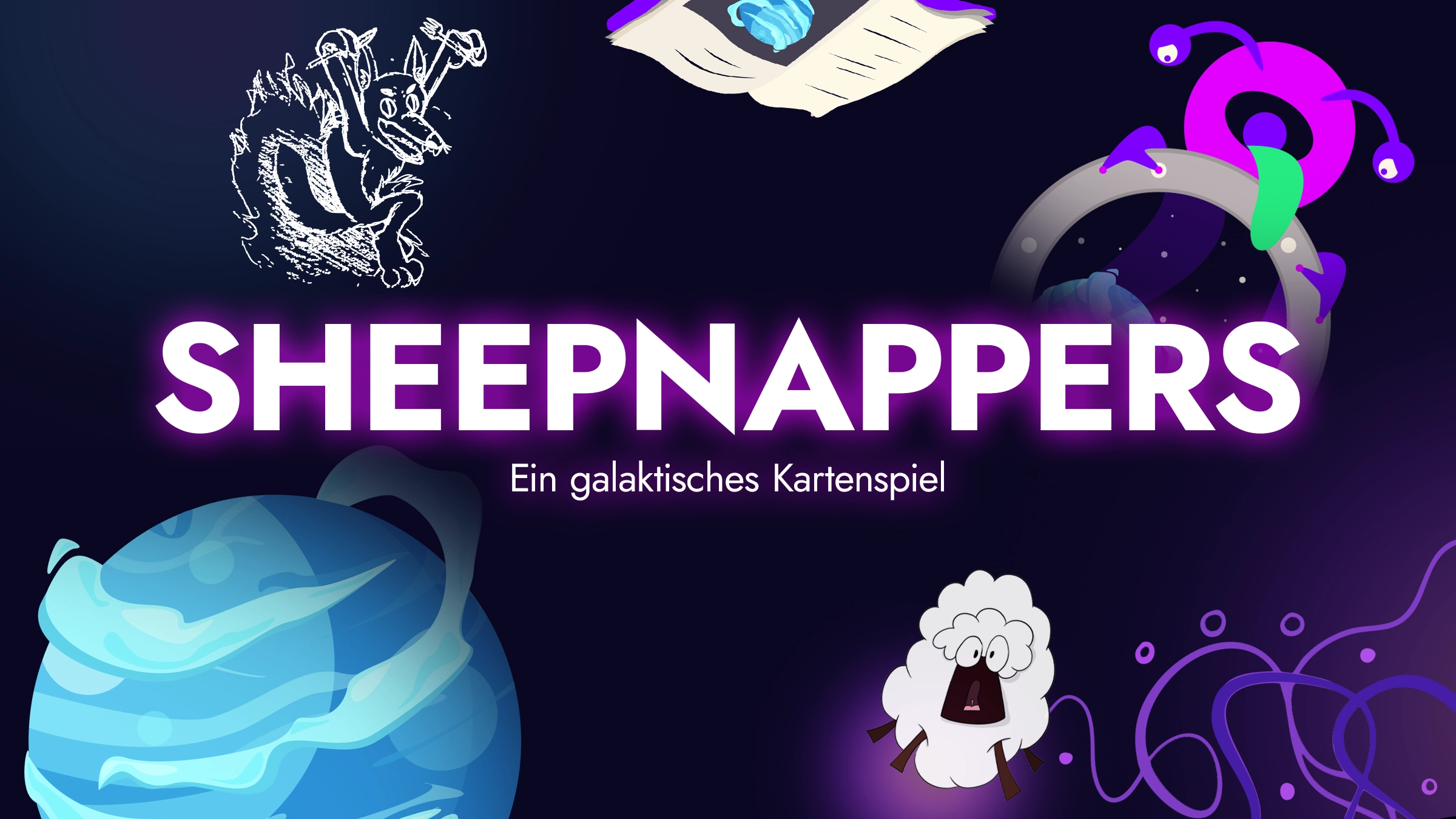 Sheepnappers – Ein galaktisches Kartenspiel